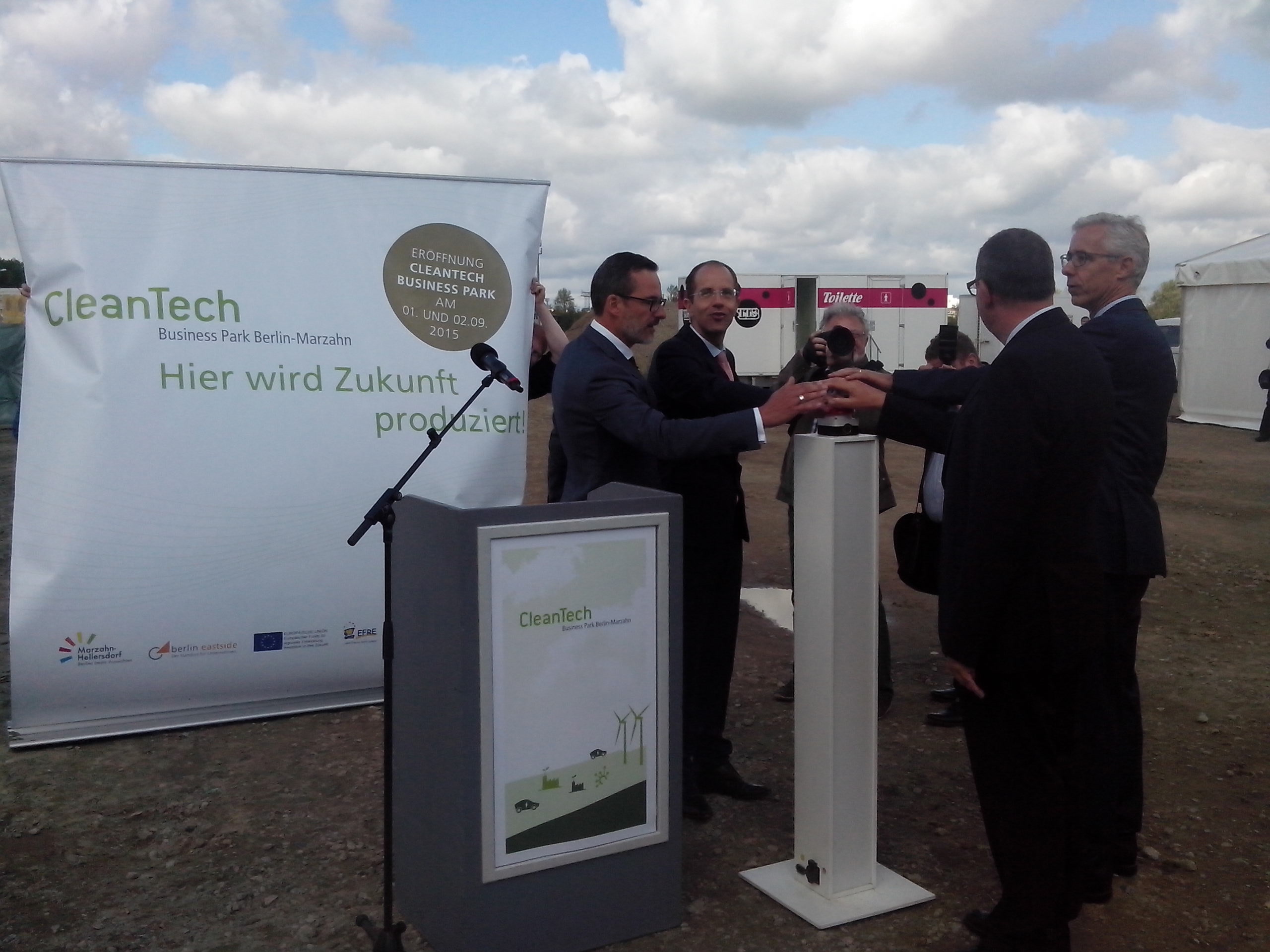Eröffnung CleanTech Business Park Berlin